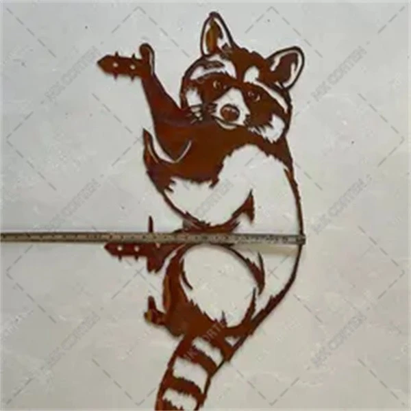 Backyard Metal Decoration Lawn Farm Statues Sculptures Ornament