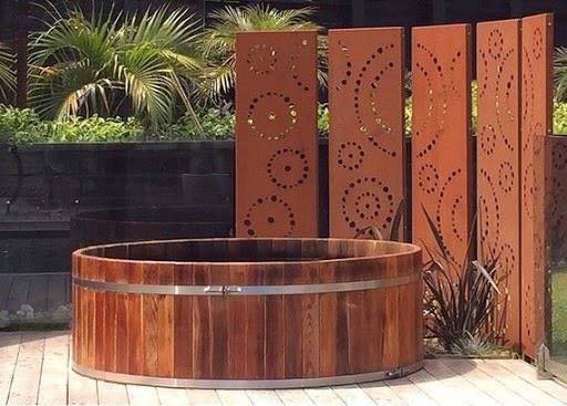 Laser Cutting Metal Corten Steel Screen