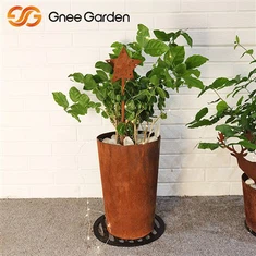 Corten tērauda rotājumi