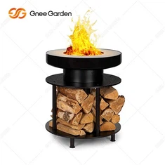 Corten tērauda āra ugunskura bedre un grils