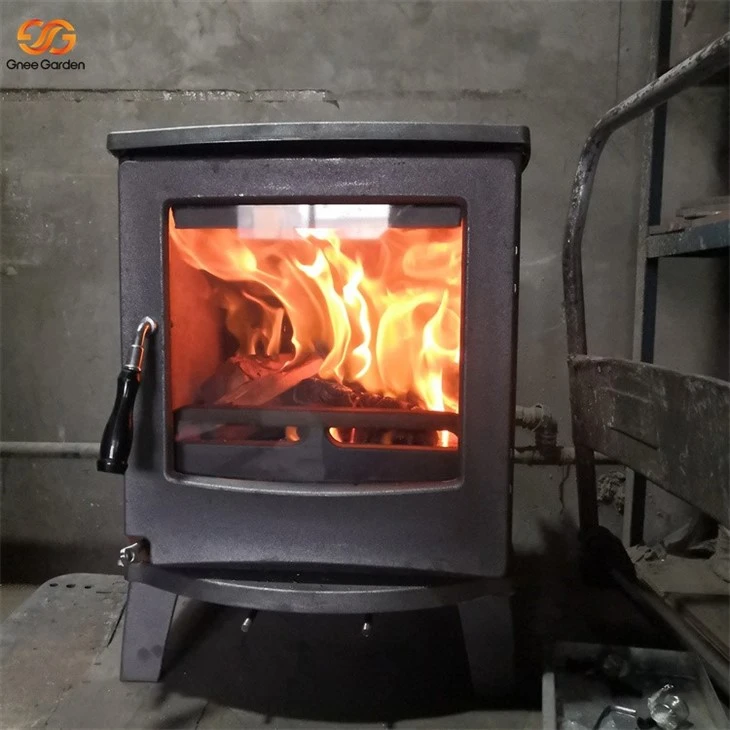 black cast iron smokeless stove