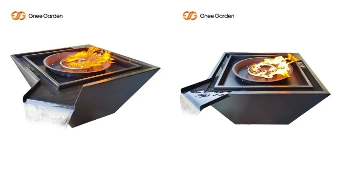 Fire & Water Bowl Swimming Pool Water Feature Fire & Water Bowl Swimming Pool Water Feature
