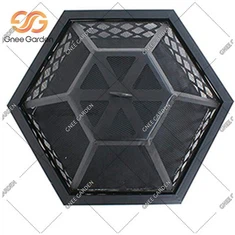 Sešstūraina āra malkas bedre